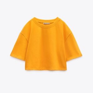 Zara Orange Top